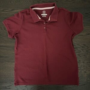 Dark Red Polo Shirt